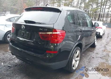 2017 BMW X3 Sdrive28I from USA, damaged, VIN 5UXWZ7C54H0U46887